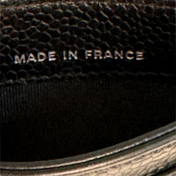 Chanel Interlocking CC Logo Card Holder black caviar - Picture 7 of 10